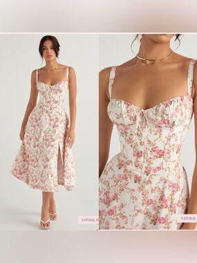 CARMEN
Rose Print Bustier Sundress